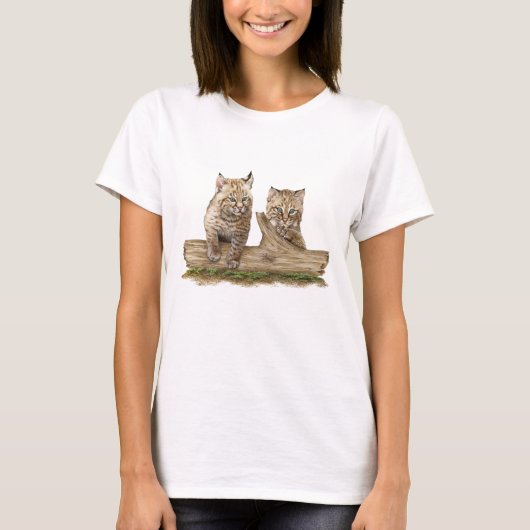 Eastern Bobcat Kittens T - Shirt (Vorderseite)