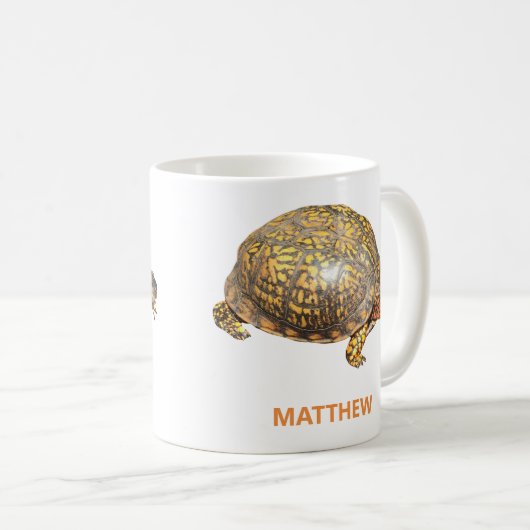 Eastern Box Turtle Foto Personalisiert Kaffeetasse (VorderseiteRechts)