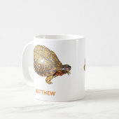 Eastern Box Turtle Foto Personalisiert Kaffeetasse (Vorderseite Links)