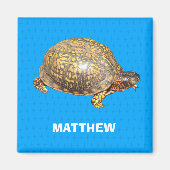 Eastern Box Turtle Foto Personalisiert Magnet (Vorne)