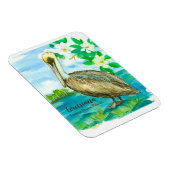 Eastern Brown Pelican Louisiana Staat Bird Magnet (Rechte Seite)