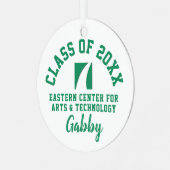 Eastern Centre for Arts & Technology Ornament Aus Metall (Vorderseite links)