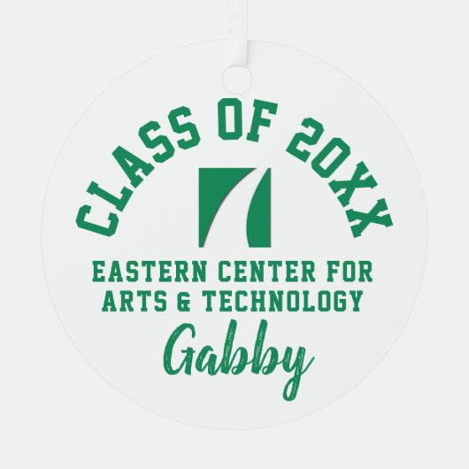 Eastern Centre for Arts & Technology Ornament Aus Metall (Vorderseite)