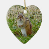 Eastern Chipmunk Keramik Ornament (Rechts)