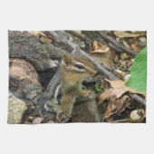 Eastern Chipmunk - Tamias striatus Geschirrtuch (Horizontal)