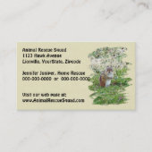 Eastern Chipmunk - Tamias striatus Visitenkarte (Vorderseite)