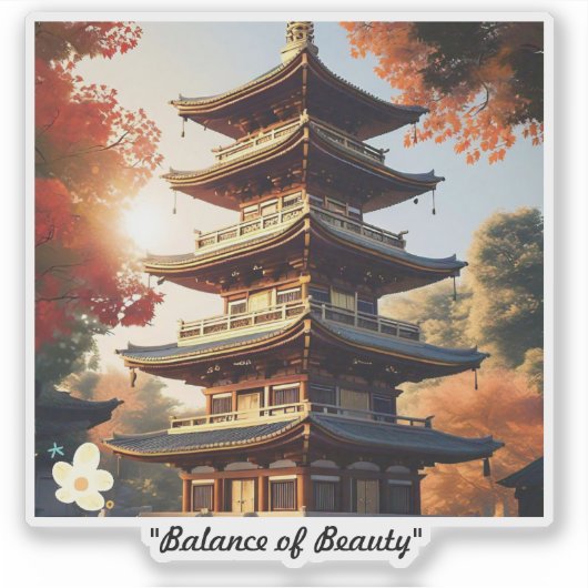 "Eastern Essence" Aufkleber (Vorderseite)