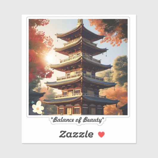 "Eastern Essence" Aufkleber (Blatt)