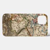 Eastern European Map Case-Mate iPhone Hülle (Rückseite (Horizontal))