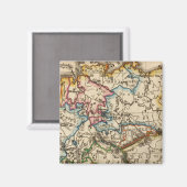 Eastern European Map Magnet (Vorderseite/Rückseite)