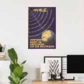 Eastern German Propaganda Poster Unwavering fights (Heimbüro)