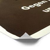 Eastern Germany Propaganda Poster FDGB 1st of May (Ecke)