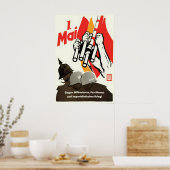 Eastern Germany Propaganda Poster FDGB 1st of May (Küche)