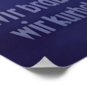 Eastern Germany Propaganda Poster Get out (Ecke)