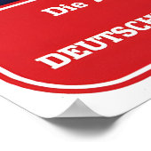 Eastern Germany Propaganda Poster NVA The National (Ecke)