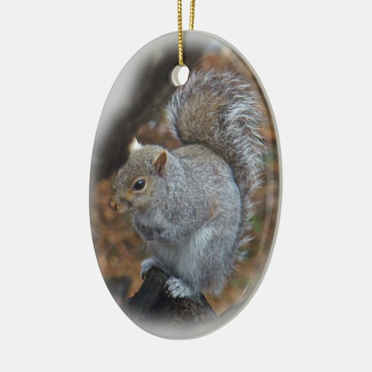 Eastern Gray Eichhörnchen - Sciurus carolinensis Keramik Ornament (Links)