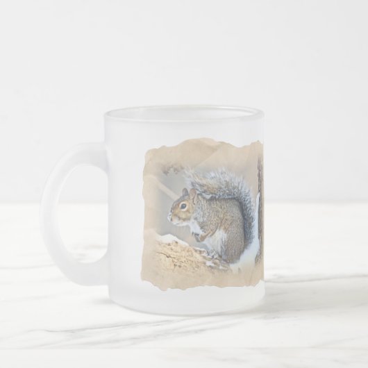 Eastern Gray Eichhörnchen - Sciurus carolinensis Mattglastasse (Links)