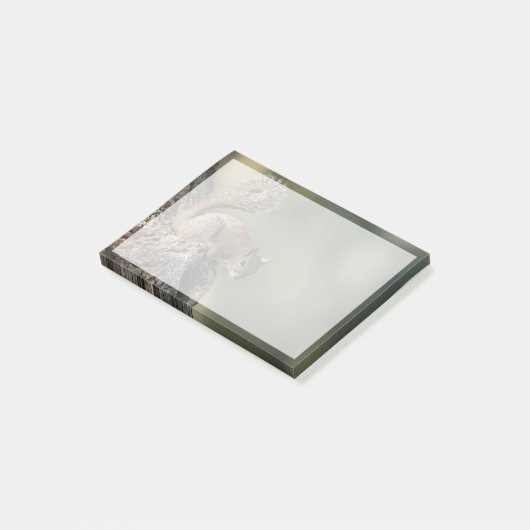 Eastern Gray Squirrel, or grey squirrel Post-it Klebezettel (angewinkelt)