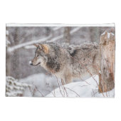 Eastern Gray Wolf  Kissenbezug (Rückseite)