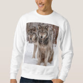 Eastern Gray Wolf  Sweatshirt (Vorderseite)