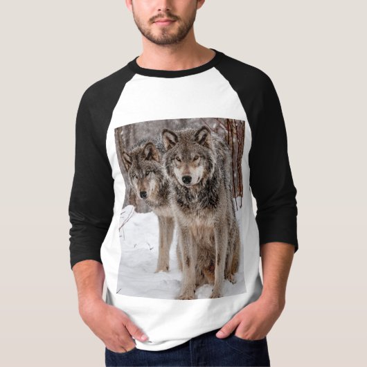 Eastern Gray Wolf T-Shirt (Vorderseite)