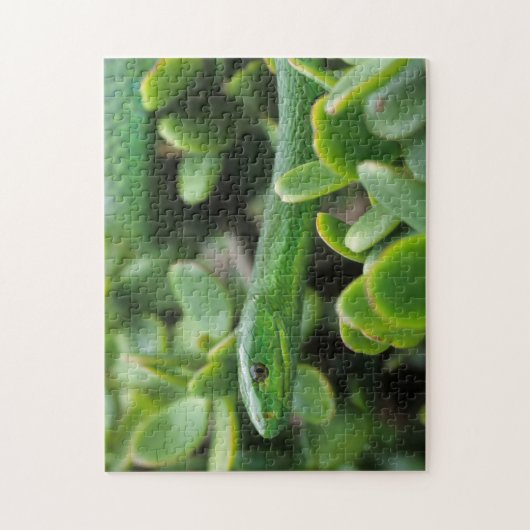 Eastern Green Mamba (Dendroaspis Angusticeps) Puzzle (Vertikal)