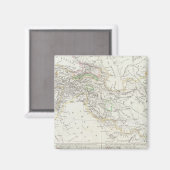 Eastern Hemisphere World Map Magnet (Vorderseite/Rückseite)
