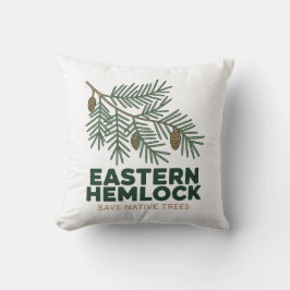 Eastern Hemlock Save Native Trees Decorative Pillo Kissen