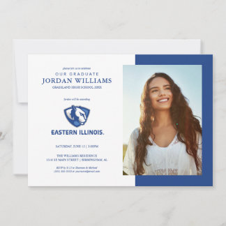 Eastern Illinois Panthers Kopf- und Wordmark-Logo Ankündigung