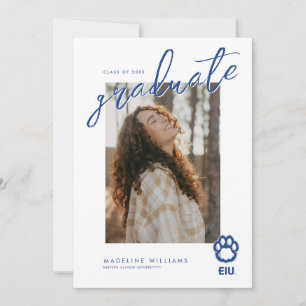 Eastern Illinois Panthers Paw Print & EIU Ankündigung