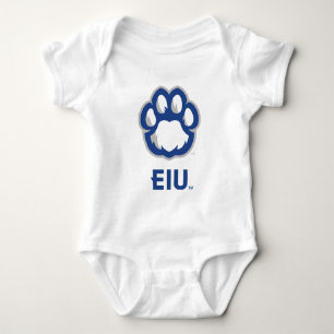 Eastern Illinois Panthers Paw Print & EIU Baby Strampler