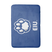 Eastern Illinois Panthers Paw Print & EIU Badematte (Vorderseite Vertikal)