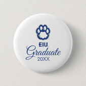 Eastern Illinois Panthers Paw Print & EIU Button (Vorderseite)