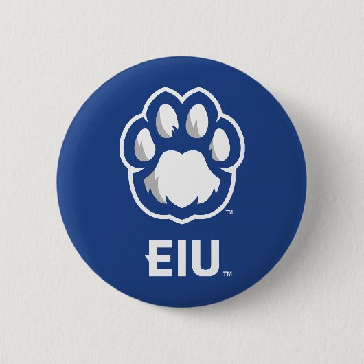 Eastern Illinois Panthers Paw Print & EIU Button (Vorderseite)