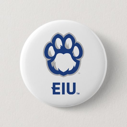 Eastern Illinois Panthers Paw Print & EIU Button (Vorderseite)