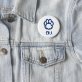 Eastern Illinois Panthers Paw Print & EIU Button (Beispiel)