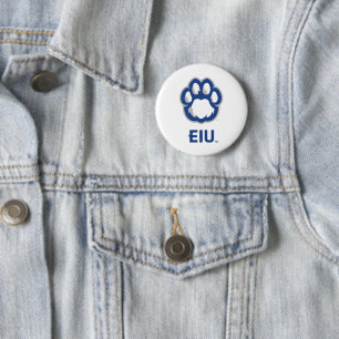 Eastern Illinois Panthers Paw Print & EIU Button