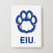 Eastern Illinois Panthers Paw Print & EIU Button (Vorderseite)