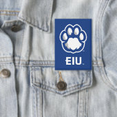 Eastern Illinois Panthers Paw Print & EIU Button (Insitu)