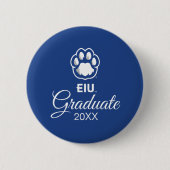 Eastern Illinois Panthers Paw Print & EIU Button (Vorderseite)