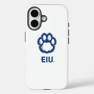 Eastern Illinois Panthers Paw Print & EIU iPhone 16 Hülle