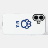 Eastern Illinois Panthers Paw Print & EIU Case-Mate iPhone Hülle (Rückseite (Horizontal))