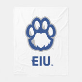 Eastern Illinois Panthers Paw Print & EIU Fleecedecke (Vorderseite)