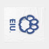 Eastern Illinois Panthers Paw Print & EIU Fleecedecke (Vorderseite (Horizontal))
