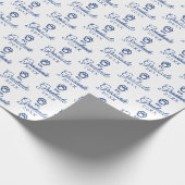 Eastern Illinois Panthers Paw Print & EIU Geschenkpapier (Ecke)
