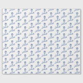 Eastern Illinois Panthers Paw Print & EIU Geschenkpapier (Flach)