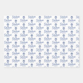 Eastern Illinois Panthers Paw Print & EIU Geschenkpapier Set (Vorderseite 2)