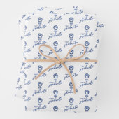 Eastern Illinois Panthers Paw Print & EIU Geschenkpapier Set (Beispiel)