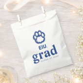 Eastern Illinois Panthers Paw Print & EIU Geschenktütchen (Ausgeschnitten)