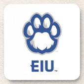 Eastern Illinois Panthers Paw Print & EIU Getränkeuntersetzer (Vorderseite)